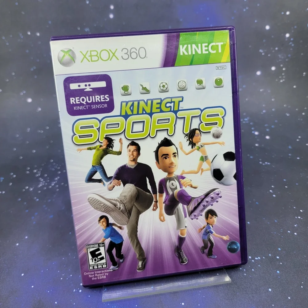 Kinect Sports Xbox 360 Microsoft Game‎ Studios CIB Complete with Manual